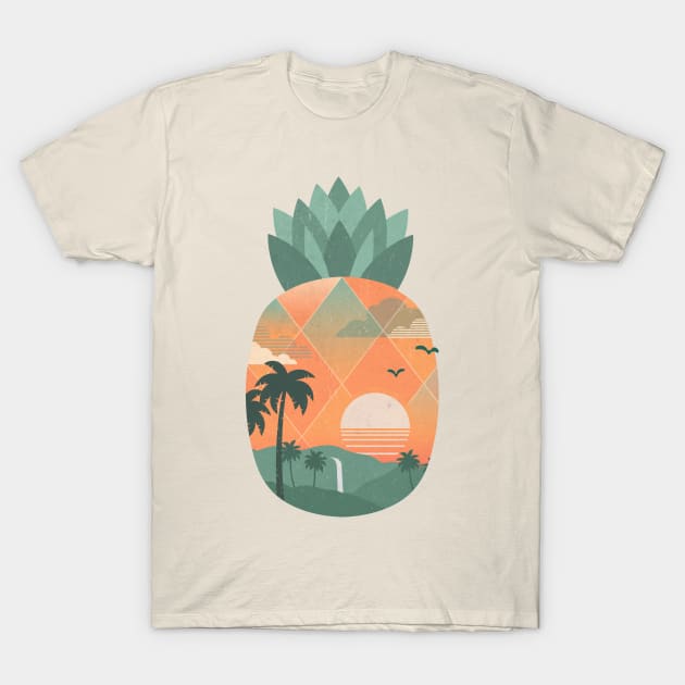 Tropical Gold T-Shirt by TheChild